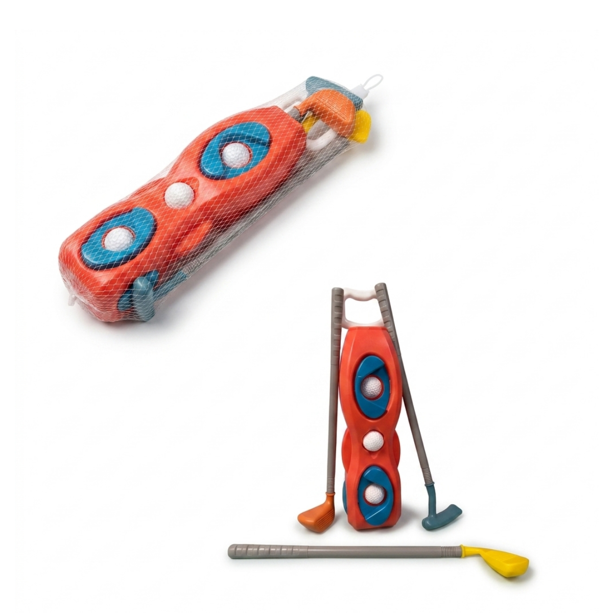 Set de Golf Infantil con Carrito y Palos