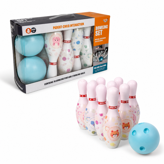 Set de Bowling Infantil de 10 Pinos