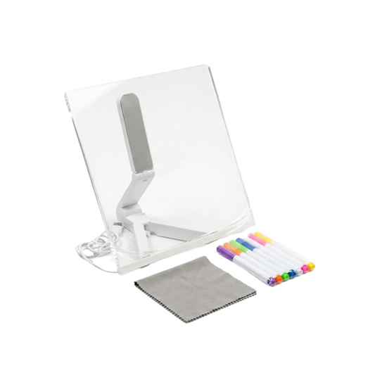 Pizarra Transparente Luminiscente