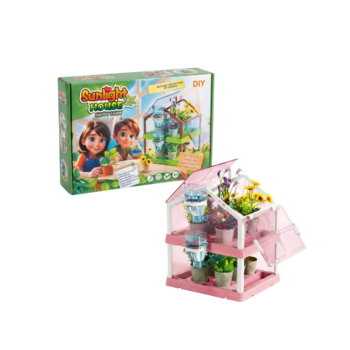 Juego de Invernadero Botánico Infantil