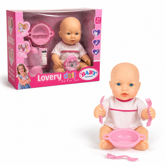 Bebote Realista con Accesorios Lovery Doll