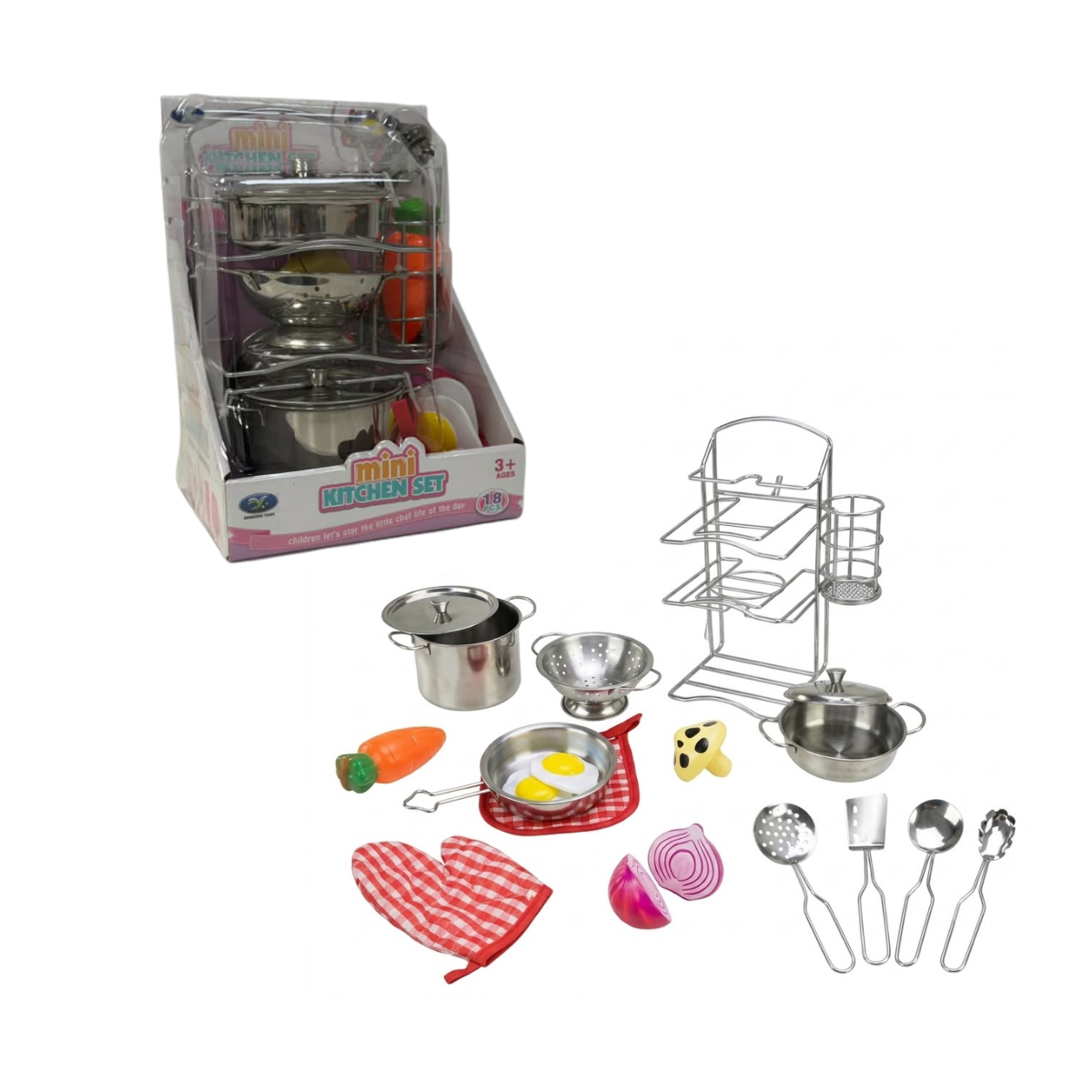 Set de Cocina de Metal Infantil