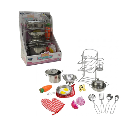 Set de Cocina de Metal Infantil