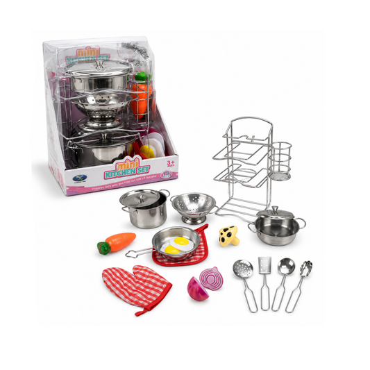 Set de Cocina de Metal Infantil
