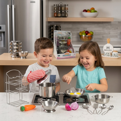 Set de Cocina de Metal Infantil