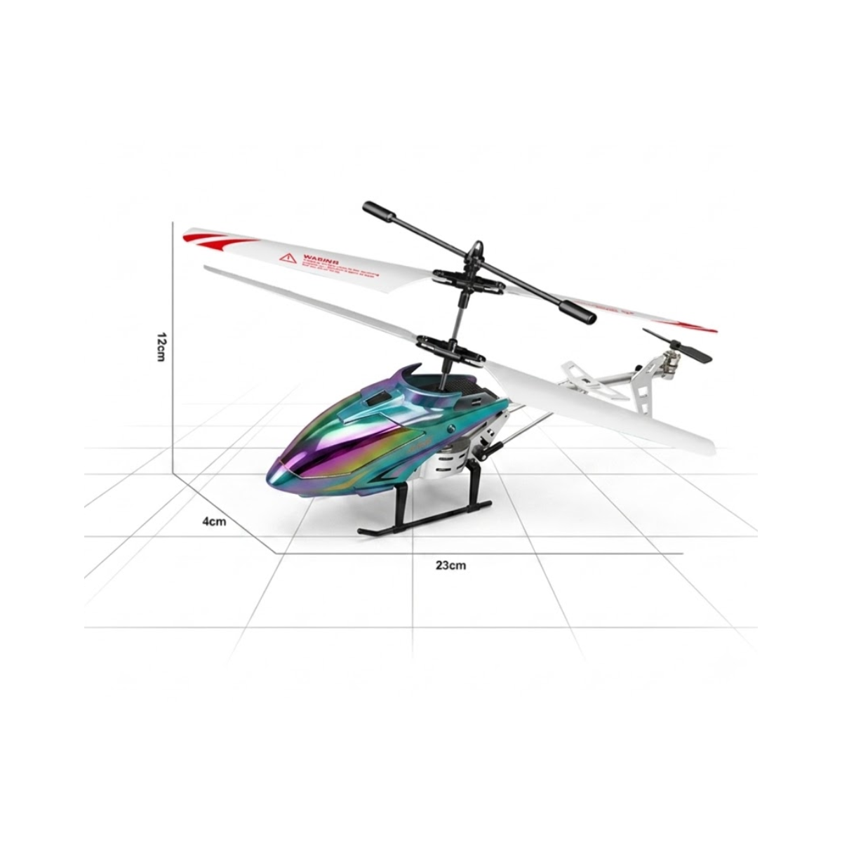 Helicóptero a Radio Control de Aleación 2.5 Canales