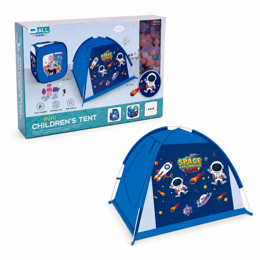 Carpa Pelotero Pop-Up Astronauta con 100 Pelotas