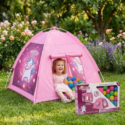 Carpa Pelotero Pop-Up Unicornio con 20 Pelotas