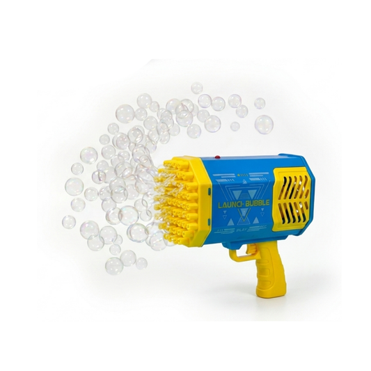 Pistola Máquina de Burbujas Bazooka