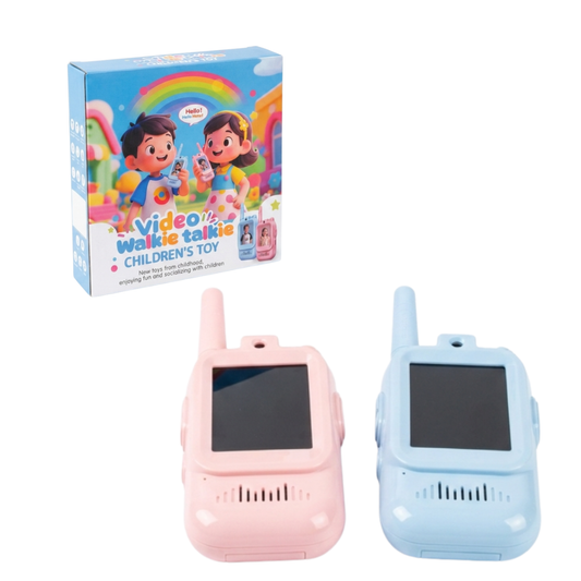 Set de Walkie Talkies Infantiles con Videollamada