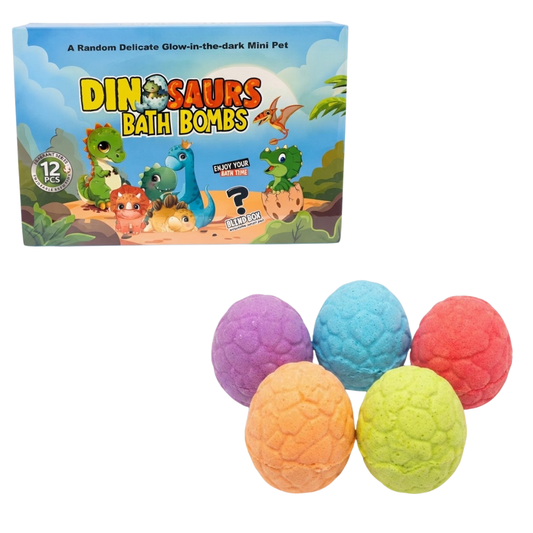 Bomba de Baño 70g Dinosaurios con Juguete