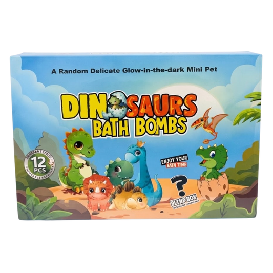 Bomba de Baño 70g Dinosaurios con Juguete