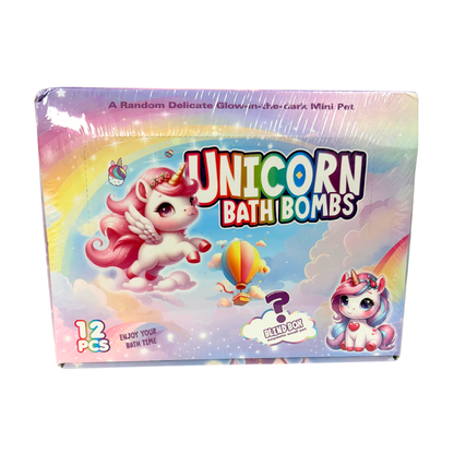 Bomba de Baño 70g Unicornios con Juguete