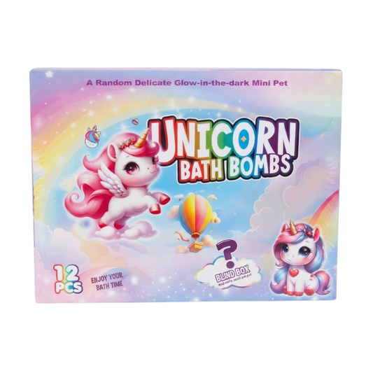 Bomba de Baño 70g Unicornios con Juguete