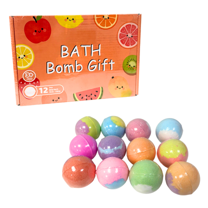Bomba de Baño 60g Frutas con Juguete Sorpresa
