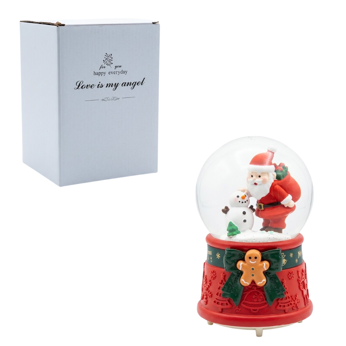 Bola de Cristal Navidad con Papá Noel