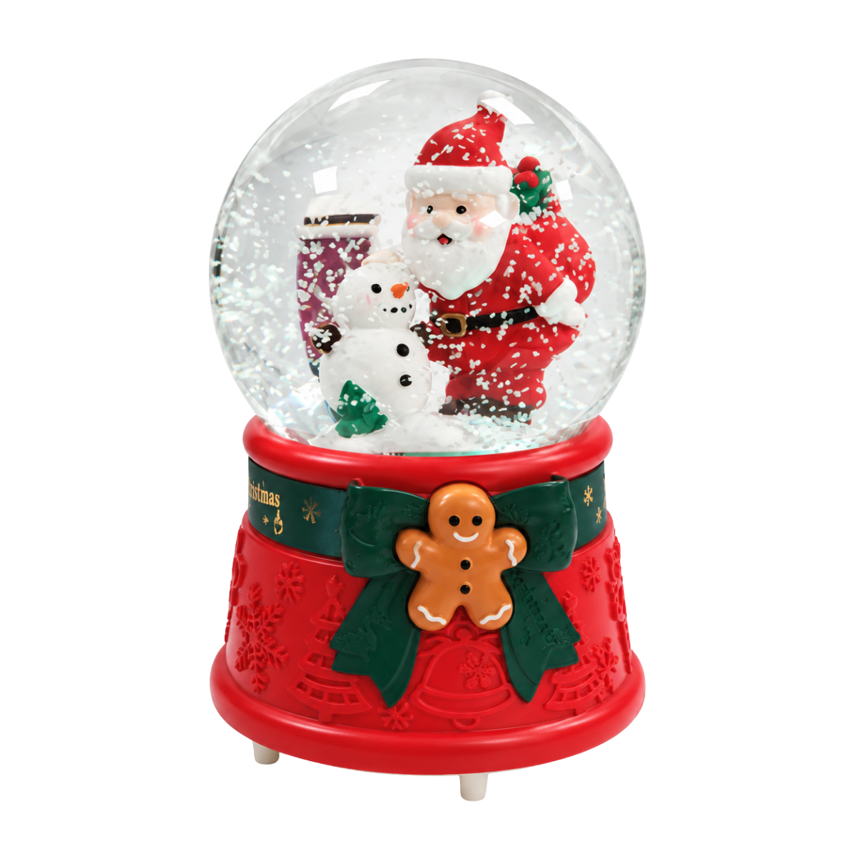Bola de Cristal Navidad con Papá Noel