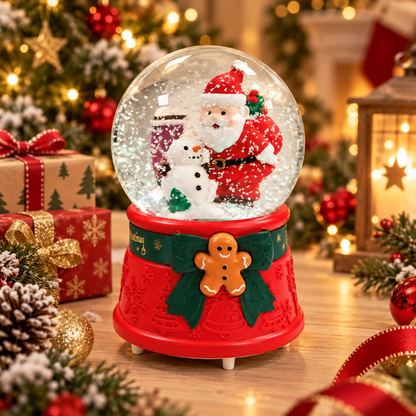 Bola de Cristal Navidad con Papá Noel