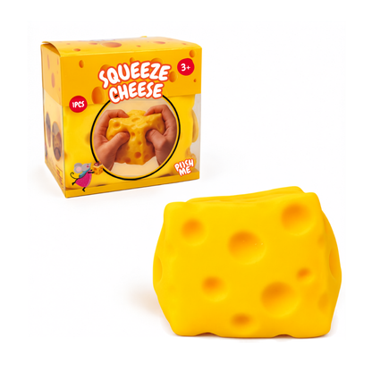 Juguete Antiestrés Squishy Cubo de Queso