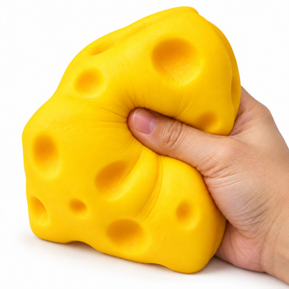 Juguete Antiestrés Squishy Cubo de Queso