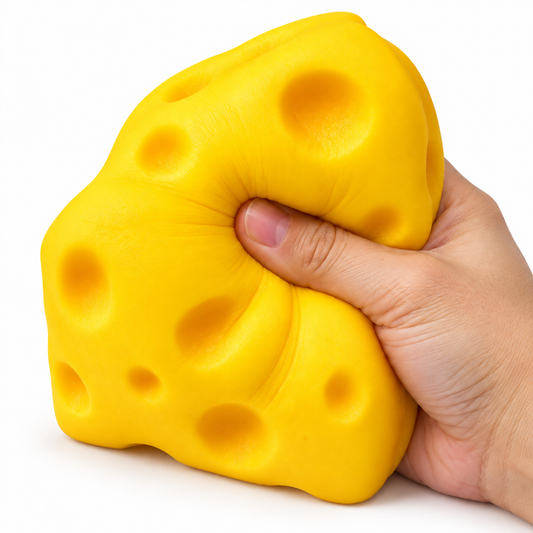Juguete Antiestrés Squishy Cubo de Queso