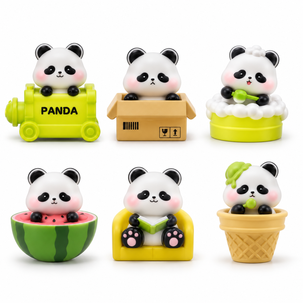 Mystery Box Miniaturas Pandas Coleccionables