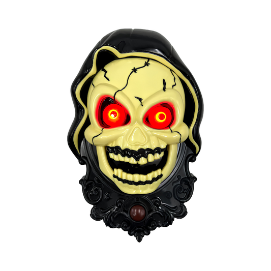 Timbre con Diseno de Calavera Halloween