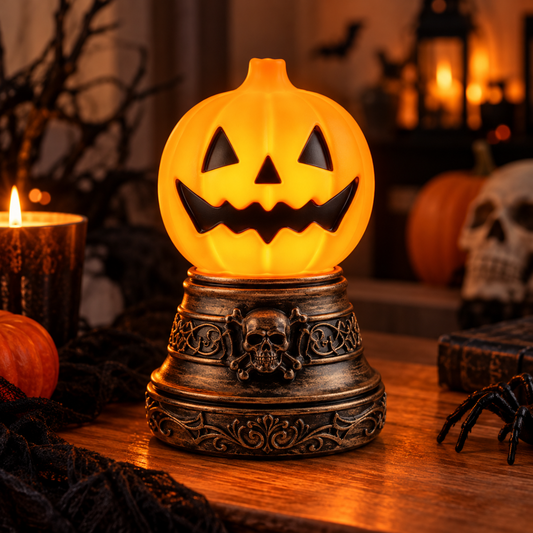 Linterna de Calabaza con Luz Halloween