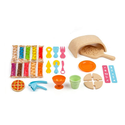 Set de Masa Moldeable Temática de Pizza