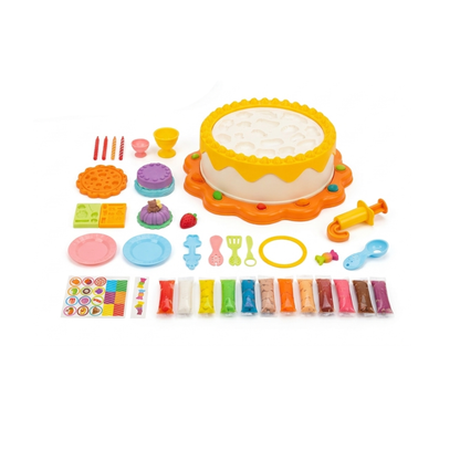 Set de Masa Moldeable Torta de Cumpleaños