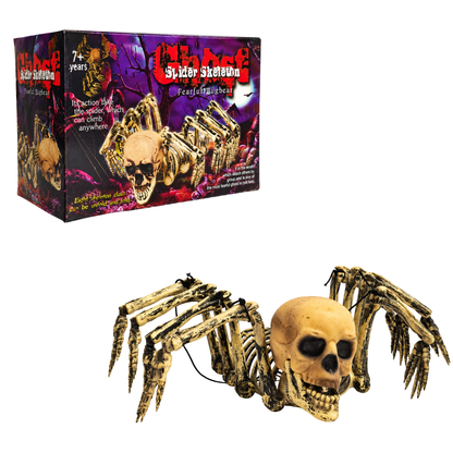 Araña Esqueleto de Halloween Decorativa