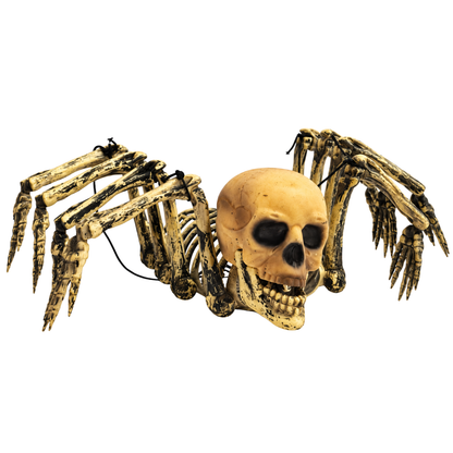 Araña Esqueleto de Halloween Decorativa