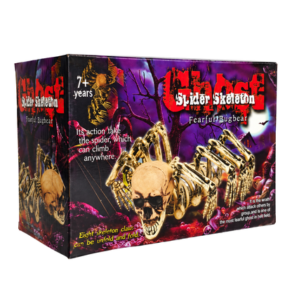 Araña Esqueleto de Halloween Decorativa