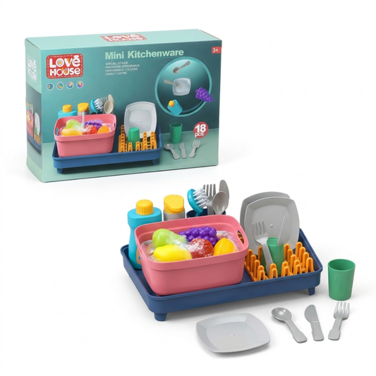 Juego de Cocina 18 Piezas Mini Kitchenware
