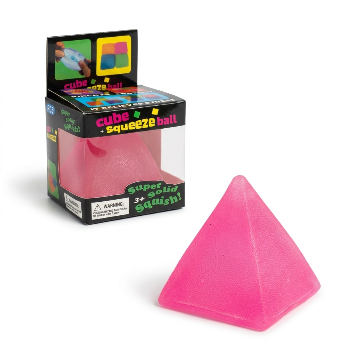 Juguete Antiestrés Squishy Piramide
