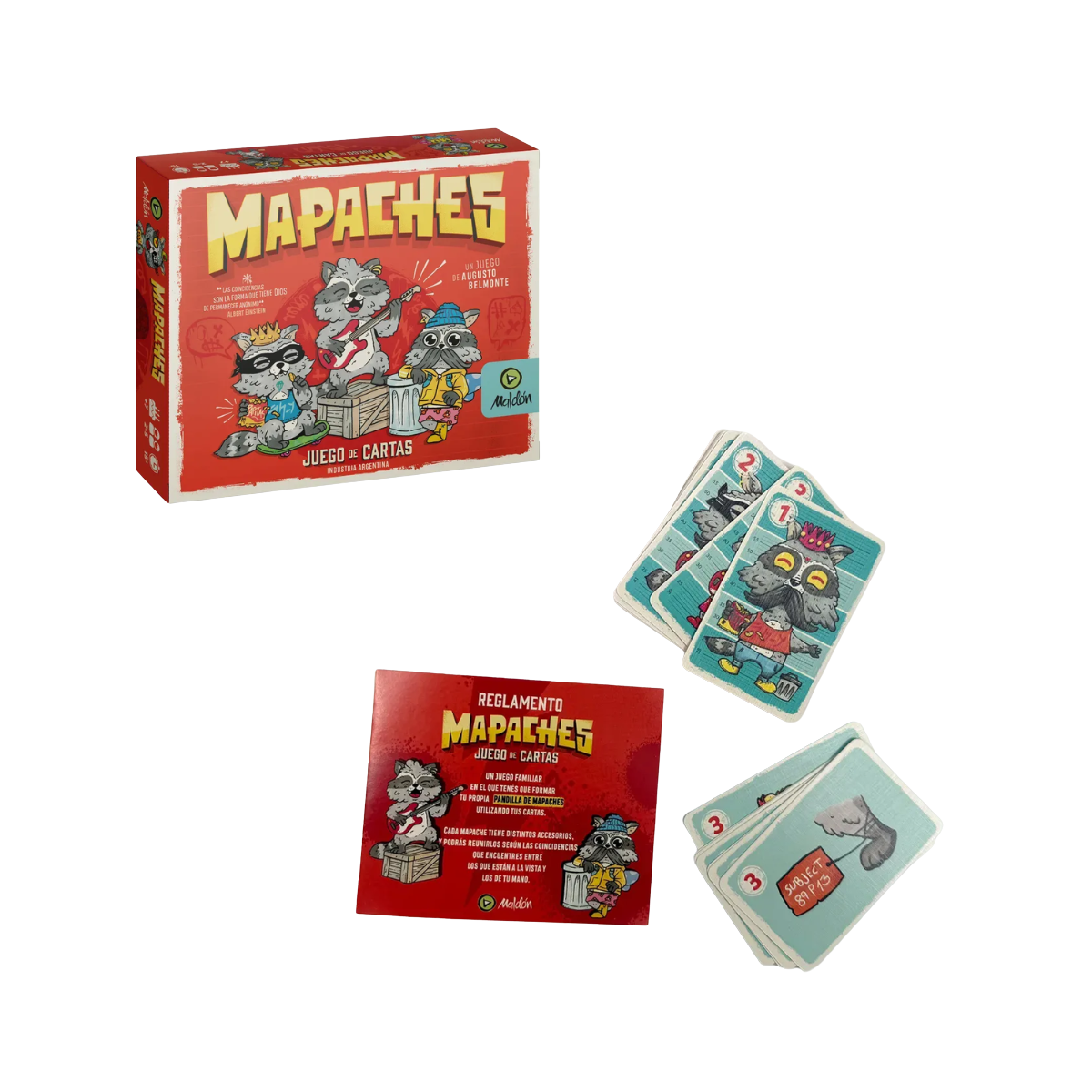 Juego de Mesa Mapaches – Estrategia y Recolección