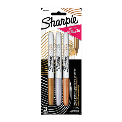 Marcadores Sharpie Fino Metallic