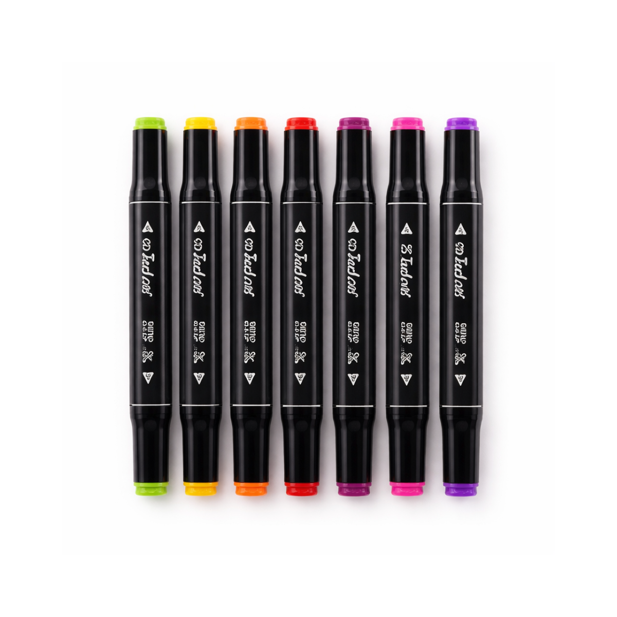 Marcadores Doble Punta x48 – Set Draypenes con Estuche