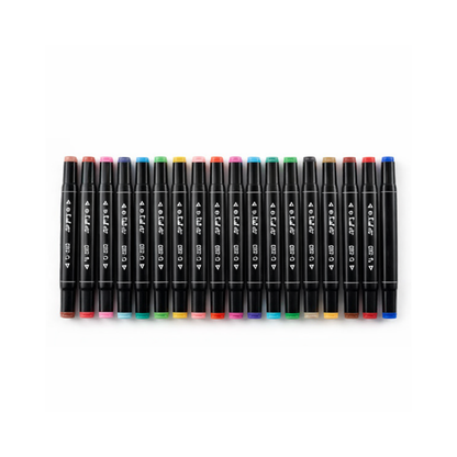 Marcadores Doble Punta x48 – Set Draypenes con Estuche