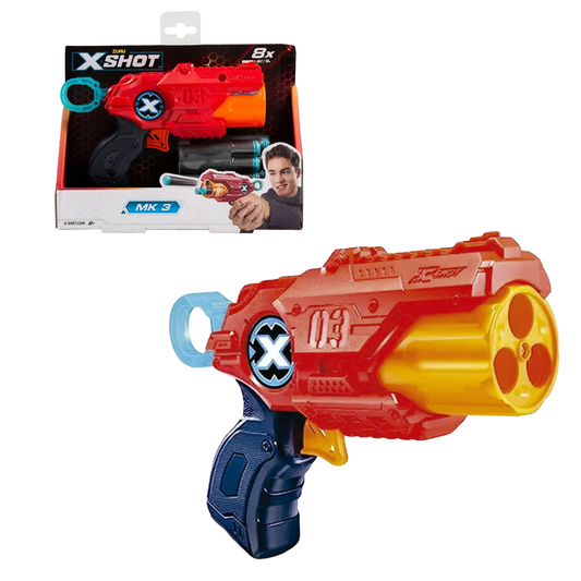 Pistola Juguete 8 Dardos X-shot Mk 3