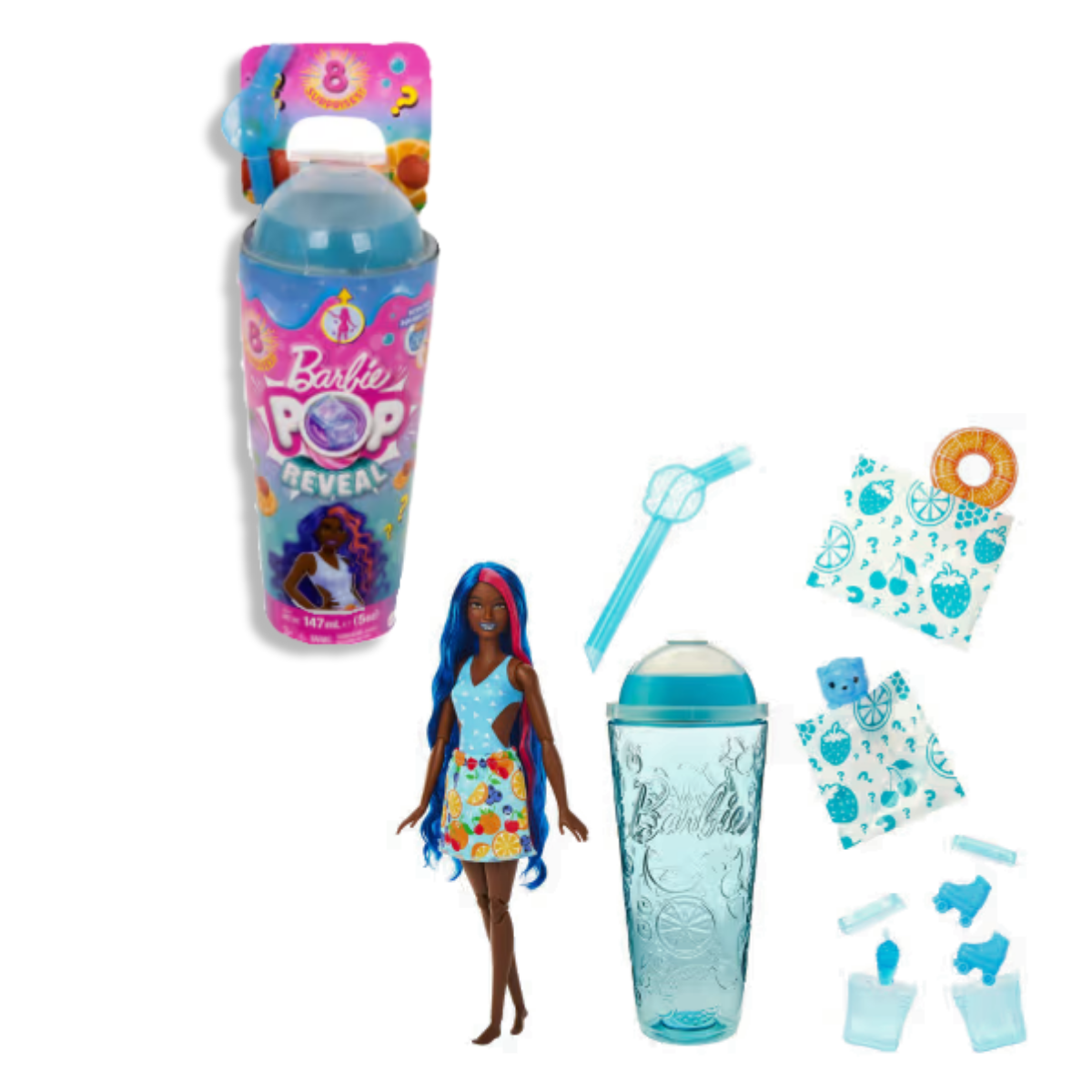 Muñeca Barbie Pop Reveal serie de frutas