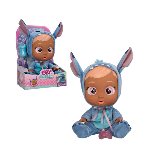 Muñeca Cry Babies 30 Cm. Stitch Wabro