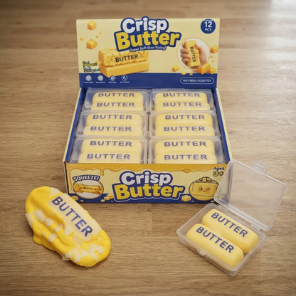 Squishy Manteca Antiestrés Crisp Butter Viral