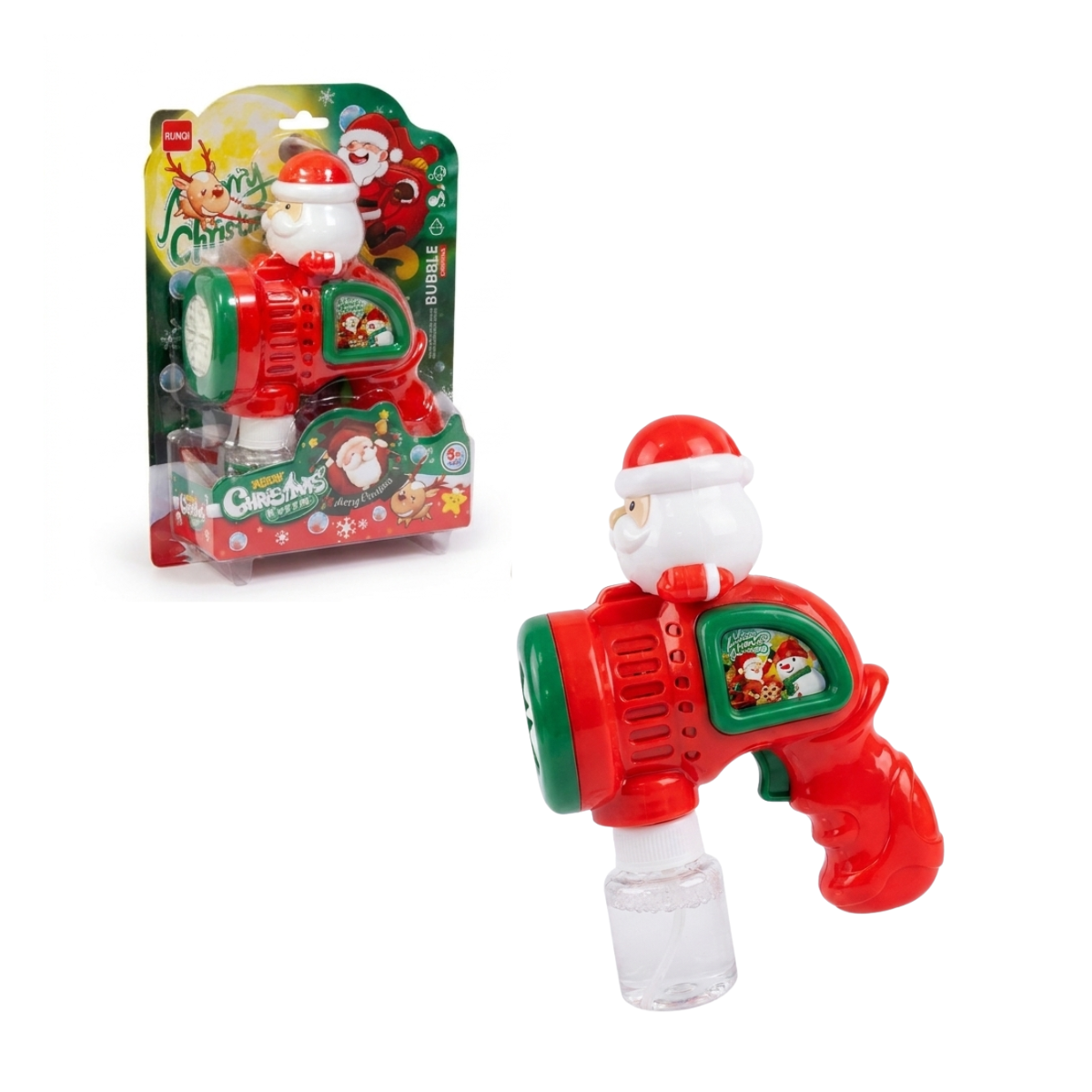 Burbujero Navideño Papá Noel