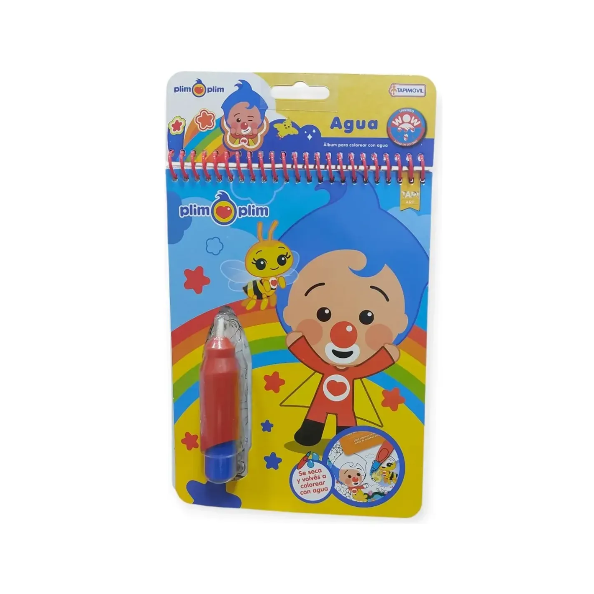 Libro de Actividades Agua Wow! Plim Plim con Lápiz Mágico