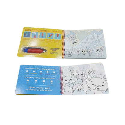 Libro de Actividades Agua Wow! Plim Plim con Lápiz Mágico