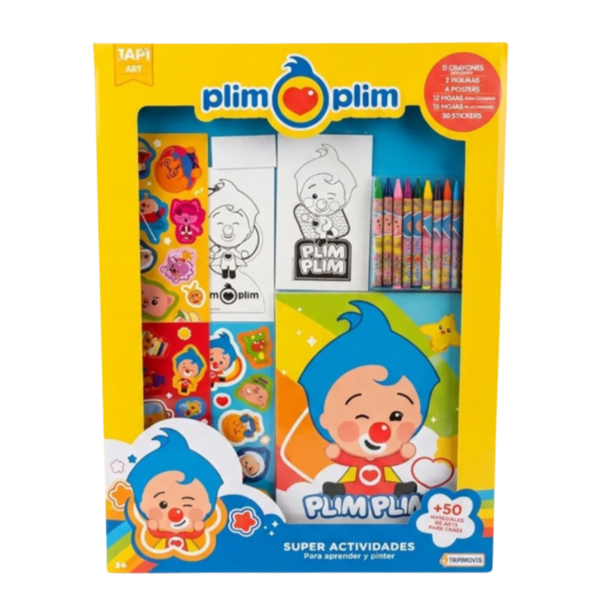 Set Super Actividades Plim Plim Tapimovil