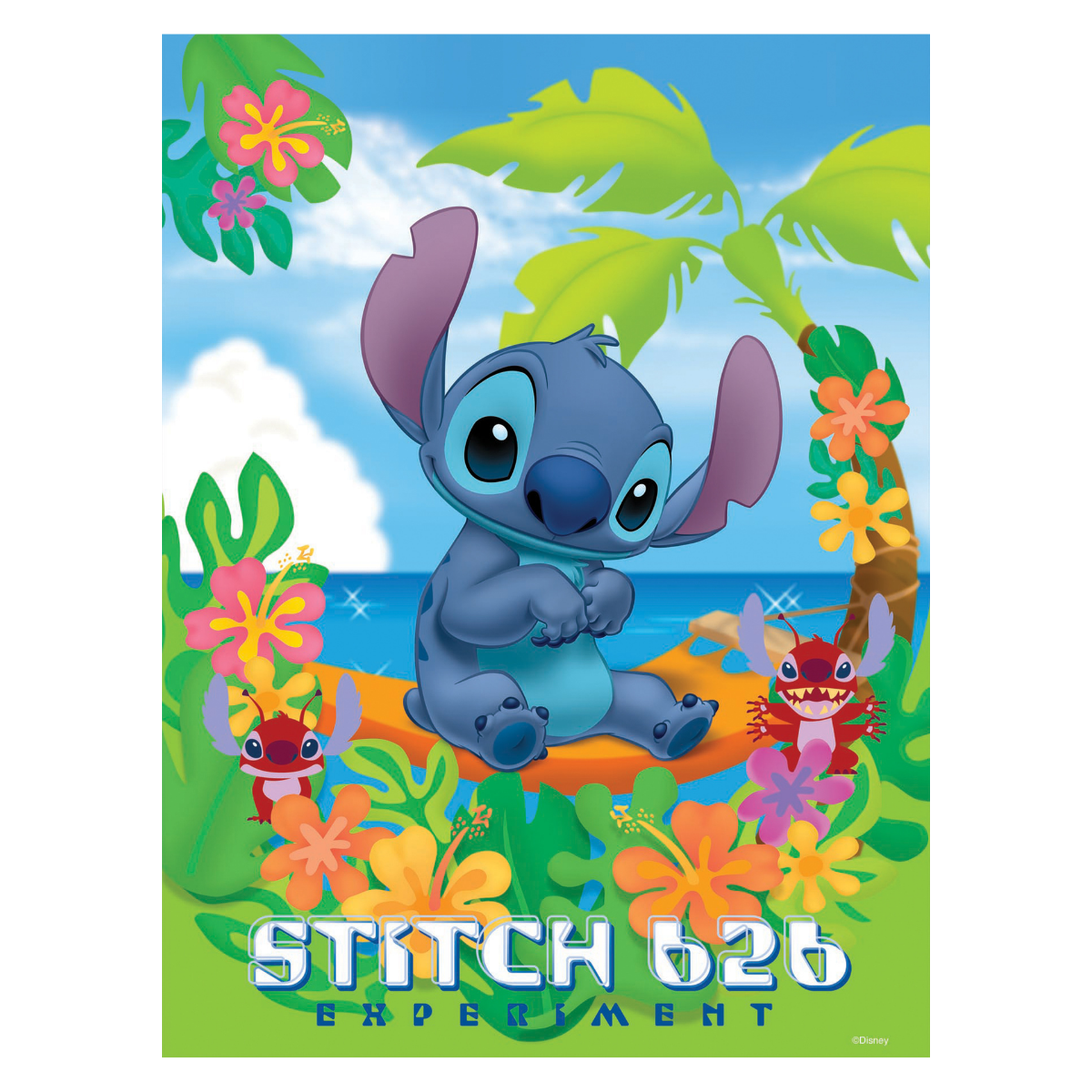 Rompecabezas Disney Stitch 100 piezas Lenticular