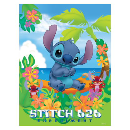 Rompecabezas Disney Stitch 100 piezas Lenticular
