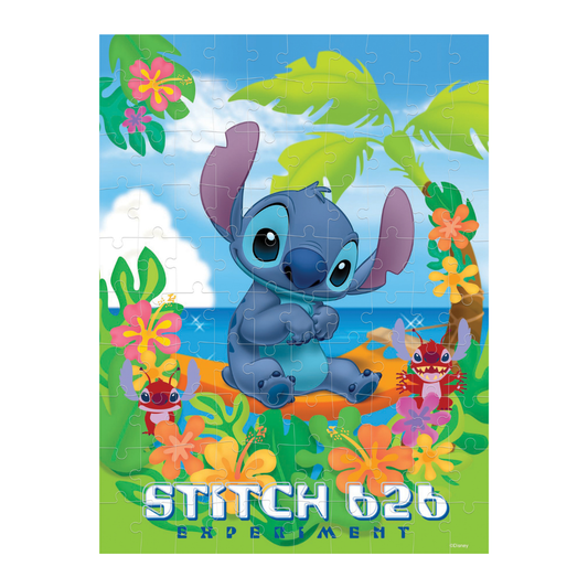 Rompecabezas Disney Stitch 100 piezas Lenticular